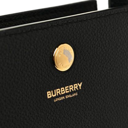 Burberry Grainy Calfskin Small Title Bag Black 13 of 13