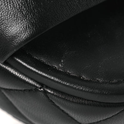 Chanel Lambskin Quilted CC Platform Mules 40 Black 12 of 13