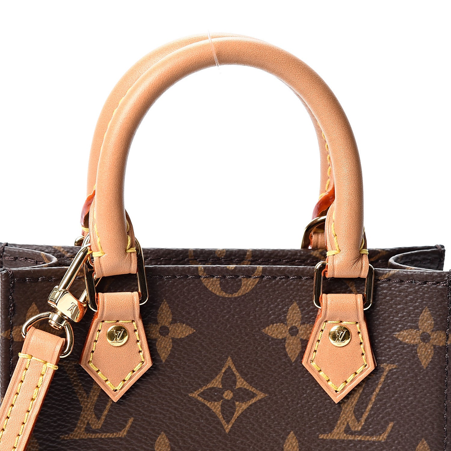 Louis Vuitton Monogram Petit Sac Plat 6 of 9