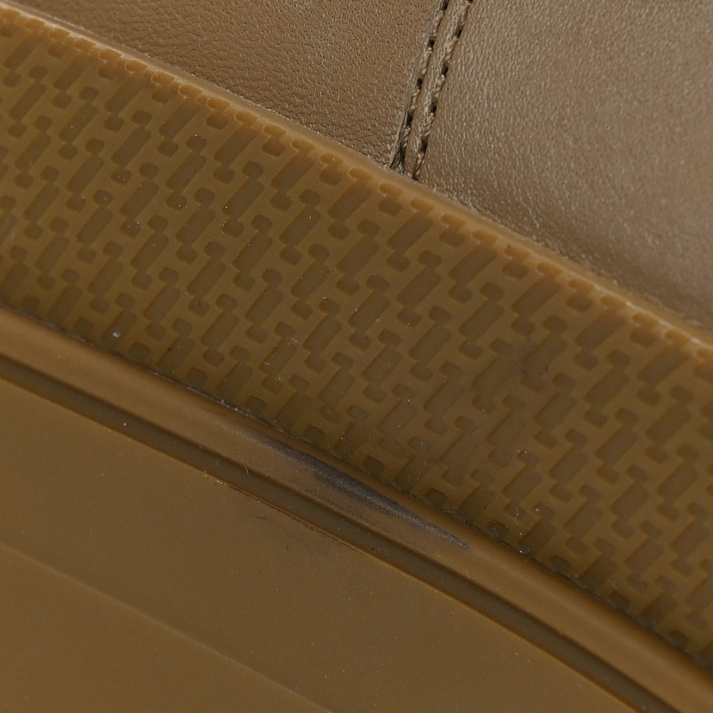 Lambskin Quilted Mosaique Fuji Boots 36 Beige Gobi