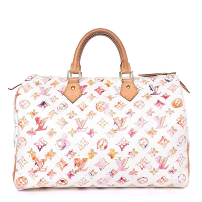 Louis Vuitton Watercolor Aquarelle Speedy 35 White 1 of 11