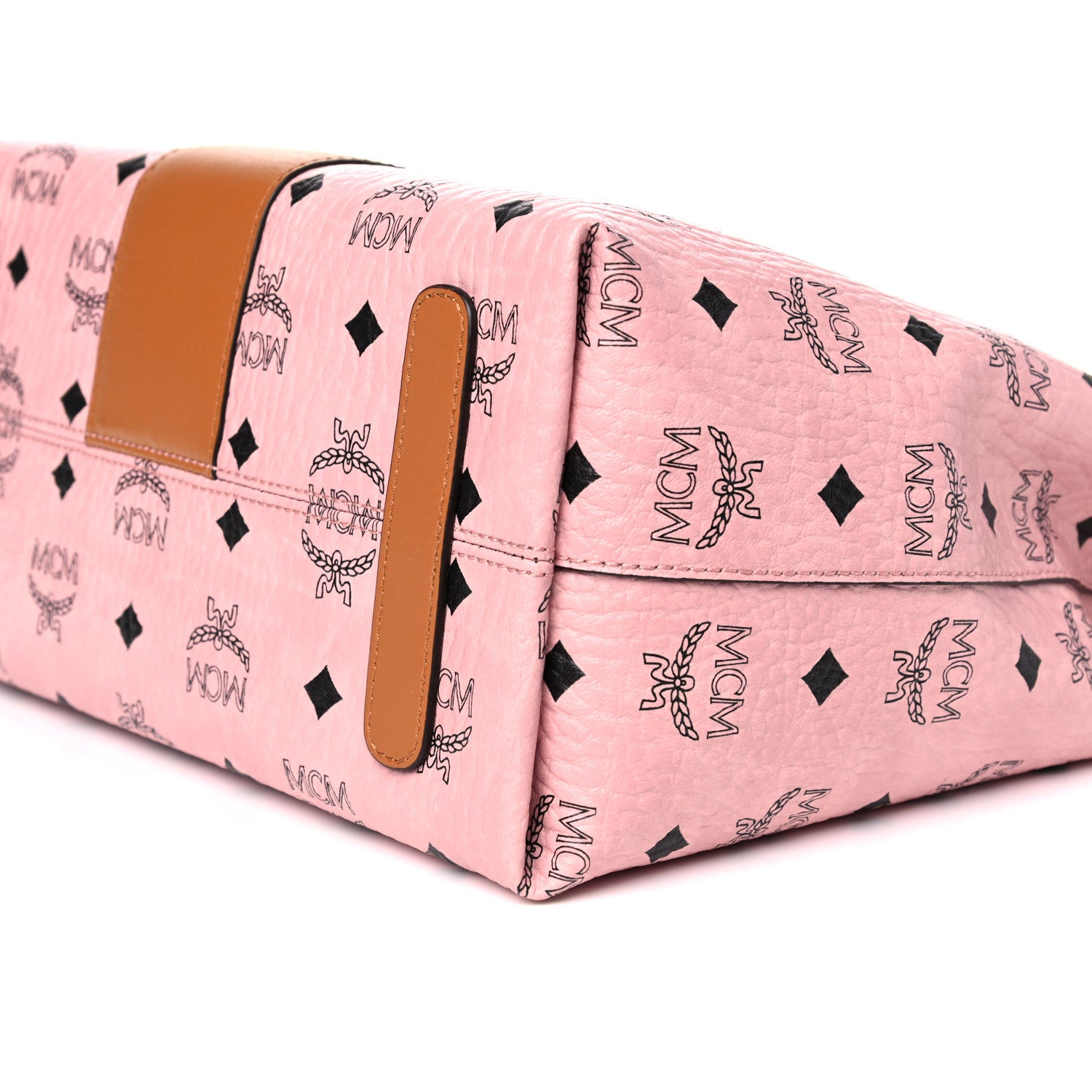MCM Visetos Medium Klara Hobo Soft Pink 6 of 7