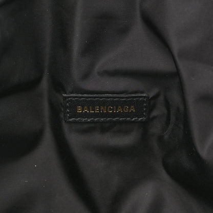 Balenciaga Sport Nylon Logo Embroidered Wheel Beltpack Electric Blue Black 6 of 10