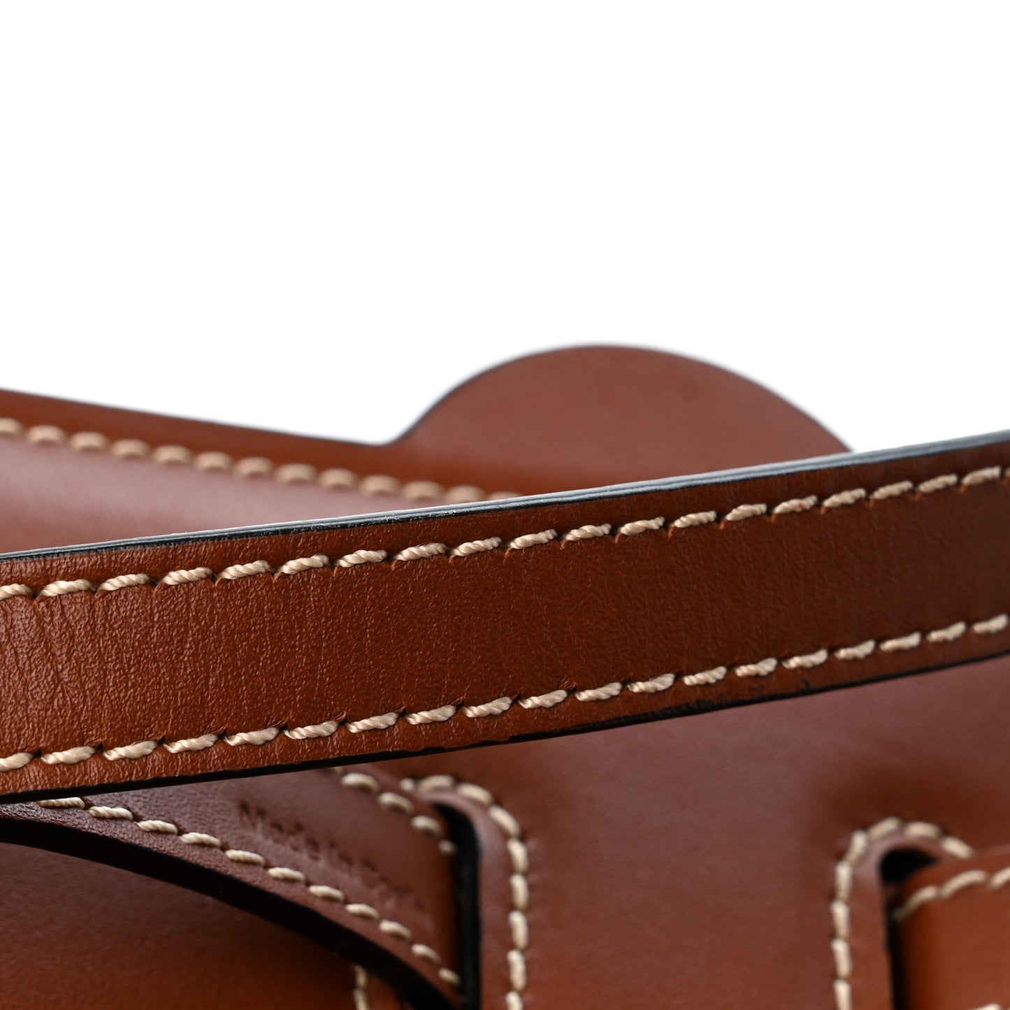 Boxcalf Lazo Tote Rust