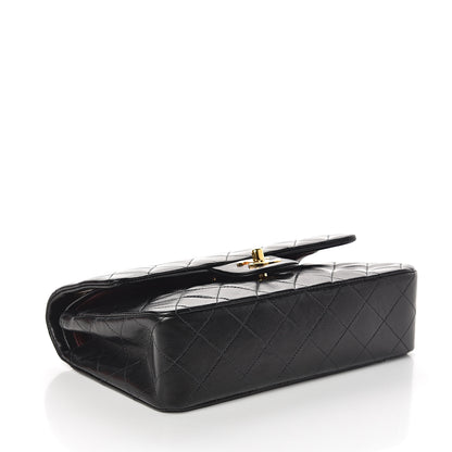 Chanel Lambskin Quilted Small Double Flap Black 3 of 10
