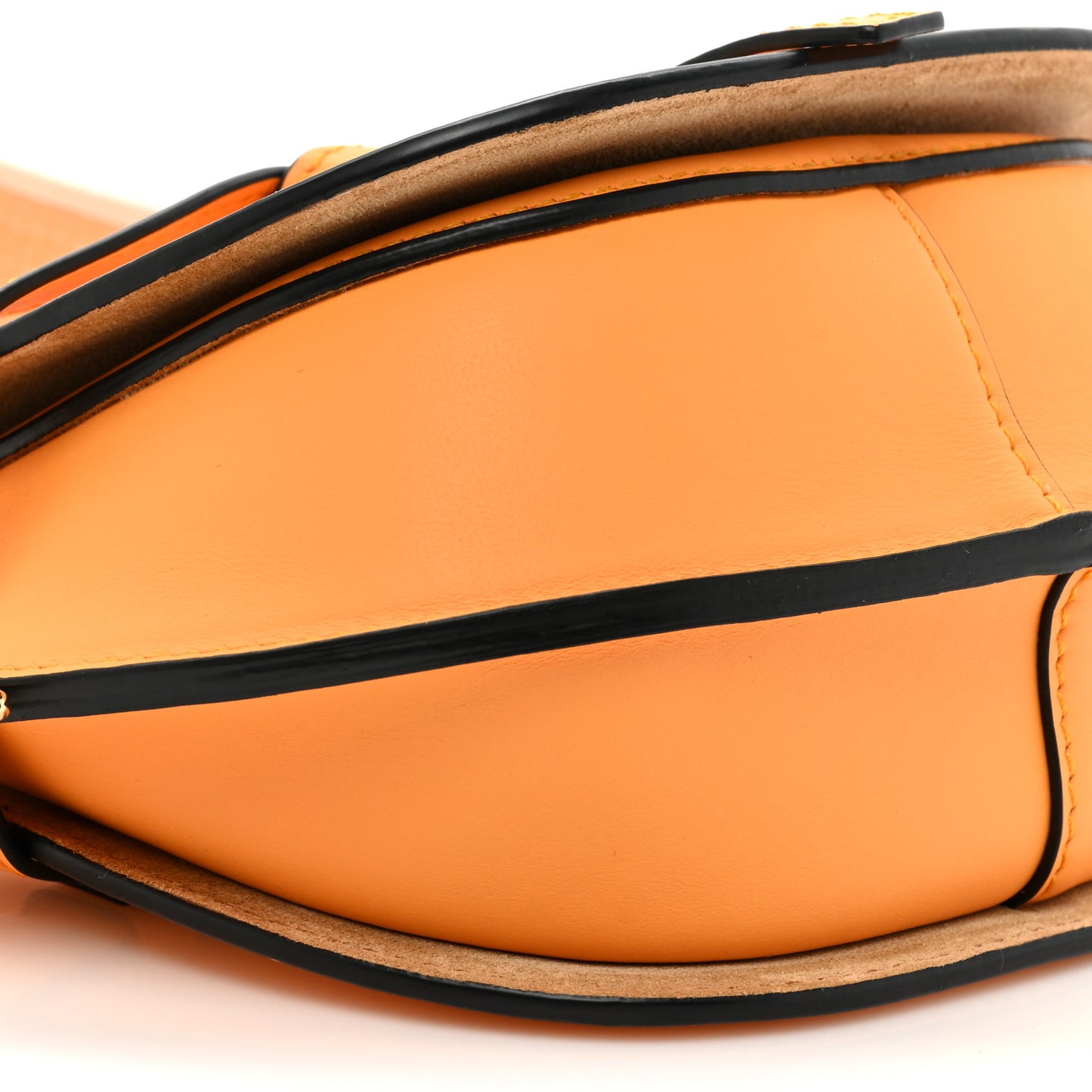 Calfskin Jacquard Mini Gate Dual Bag Mandarin