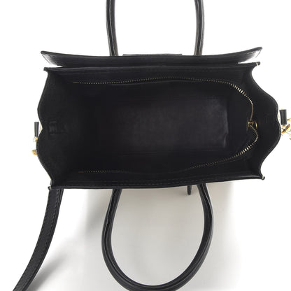 Celine Calfskin Nano Tri-Color Luggage Lemon 5 of 10