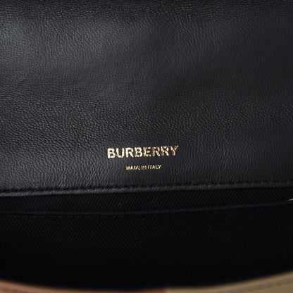 Burberry Lambskin Quilted Small Lola Bag Soft Fawn Dark Moka 6 of 9