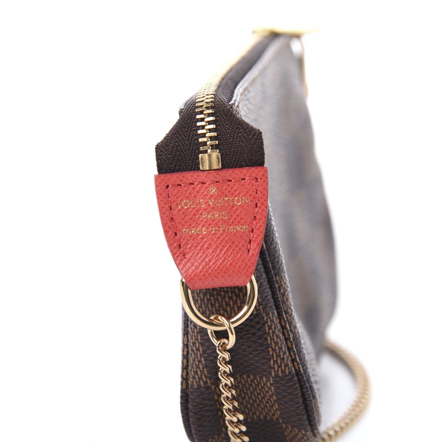 Louis Vuitton Damier Ebene 2015 Christmas Animation Mini Pochette Accessories 8 of 11