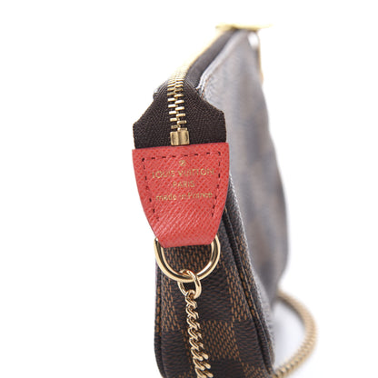 Louis Vuitton Damier Ebene 2015 Christmas Animation Mini Pochette Accessories 8 of 11