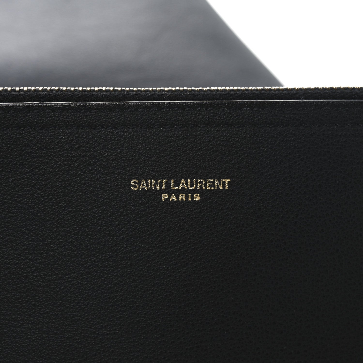 Saint Laurent Calfskin Large Shopping Tote Black 6 of 11