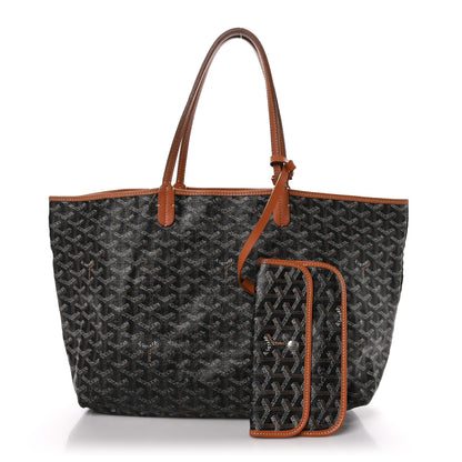 Goyard Goyardine Saint Louis PM Black Gold 3 of 10
