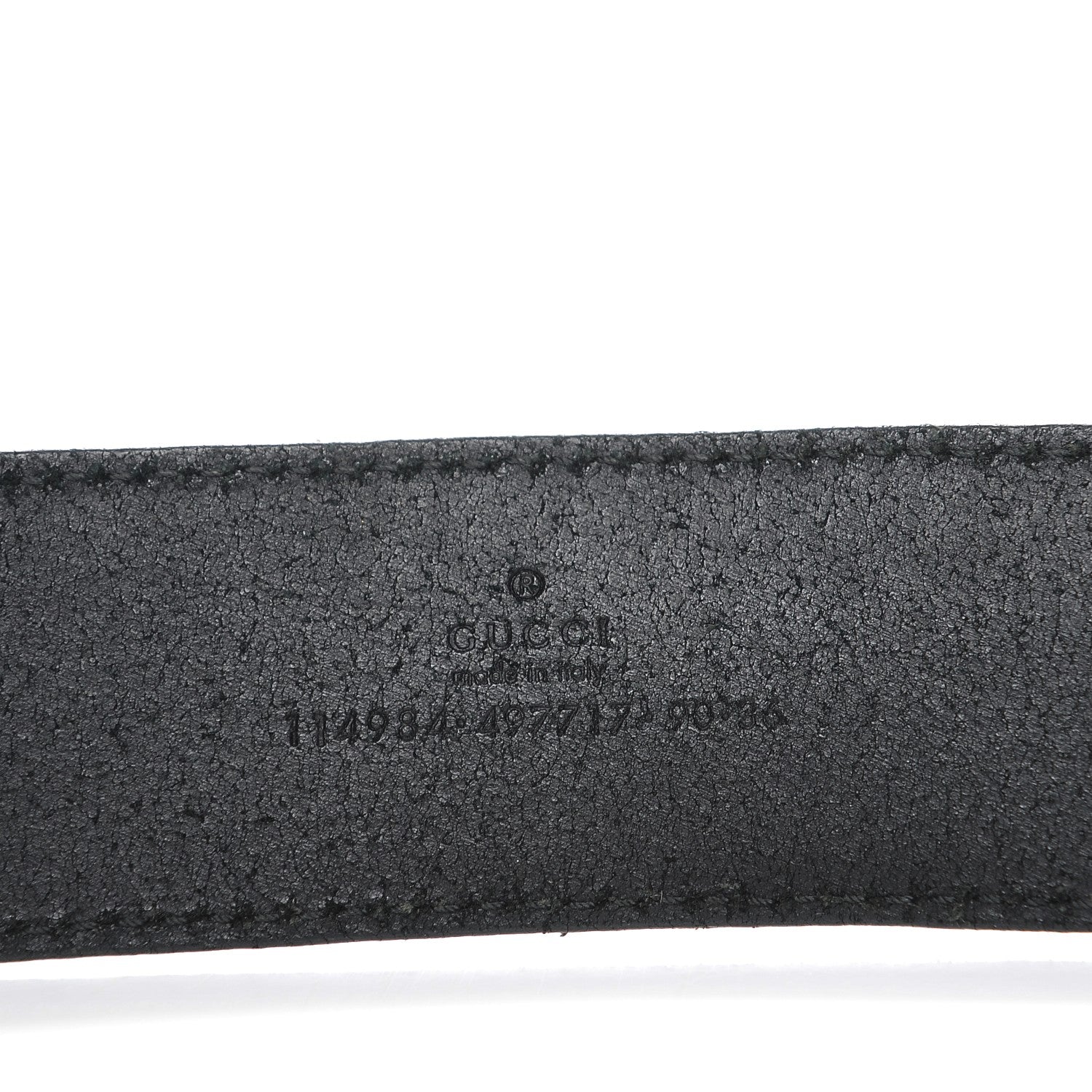 Gucci Calfskin Interlocking G 40mm Belt 90 36 Black 4 of 7
