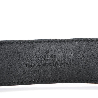 Gucci Calfskin Interlocking G 40mm Belt 90 36 Black 4 of 7