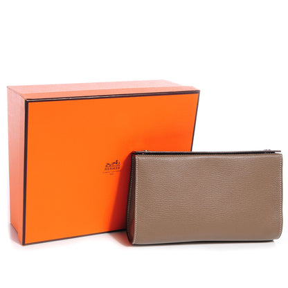 Hermes Chèvre Mysore Karo GM Etoupe 5 of 7