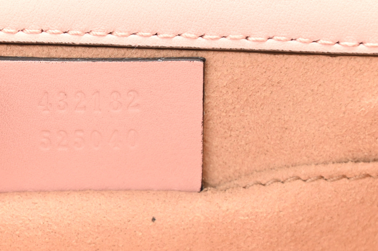 Gucci Calfskin Crystal Star Embroidered Small Padlock Shoulder Bag Perfect Pink Multicolor 7 of 8