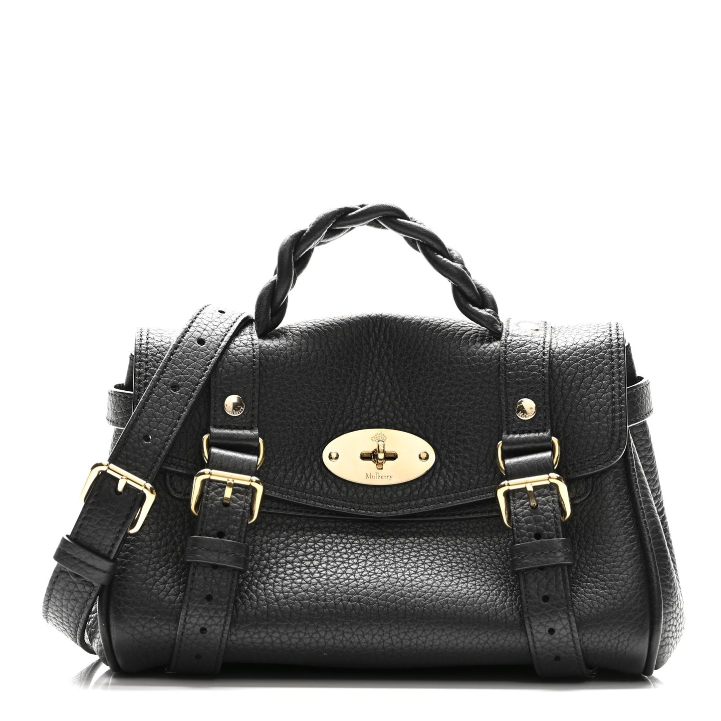 Heavy Grain Mini Alexa Black