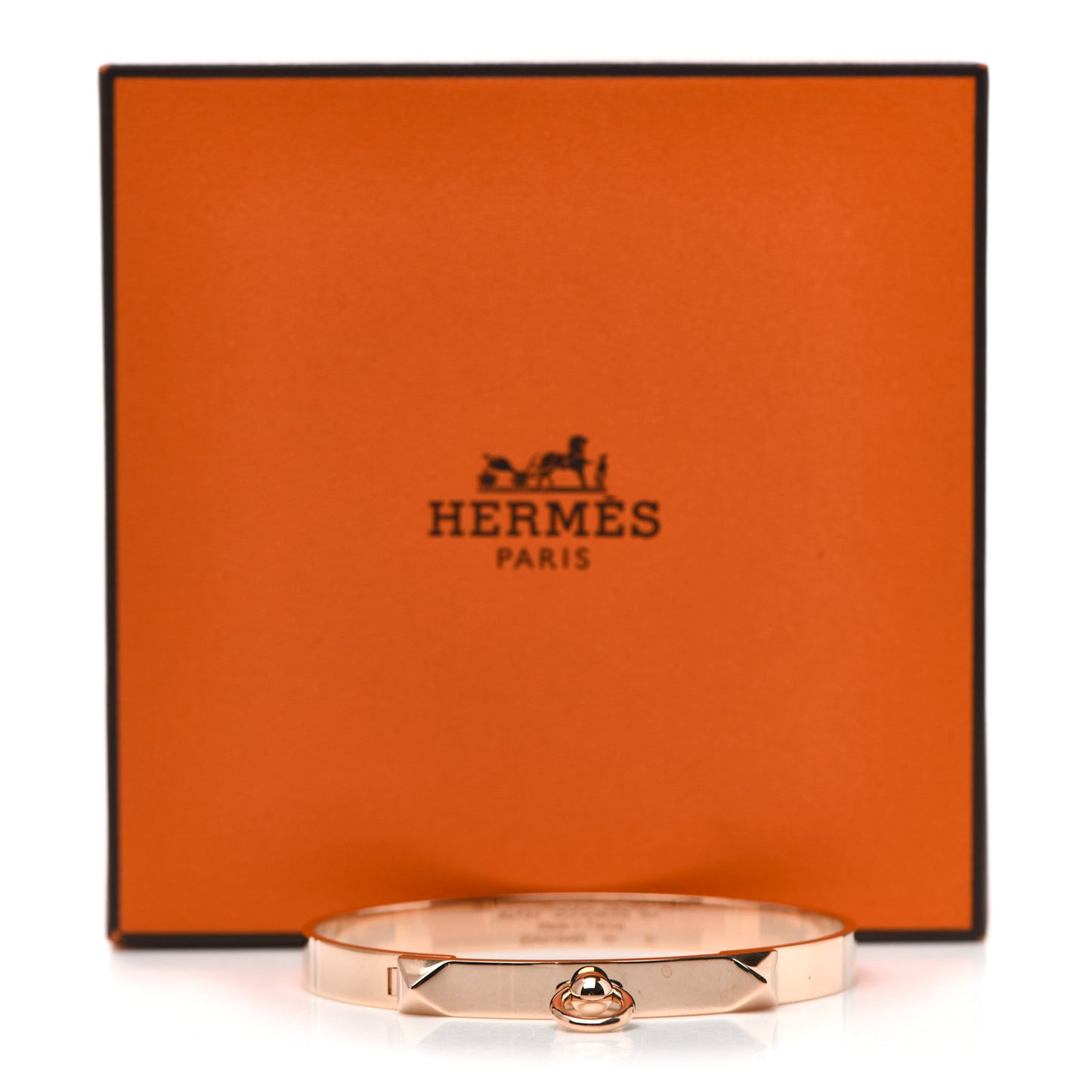 18K Rose Gold PM Collier De Chien Bracelet SH