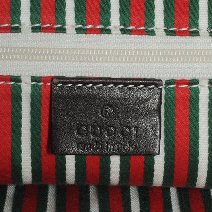 Gucci Monogram New Britt Tote Ebony 6 of 7