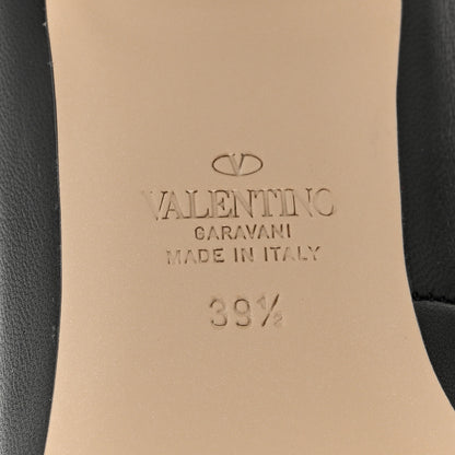 Valentino Garavani Calfskin Tan-Go Mary Jane 60mm Pumps 39.5 Black 7 of 10