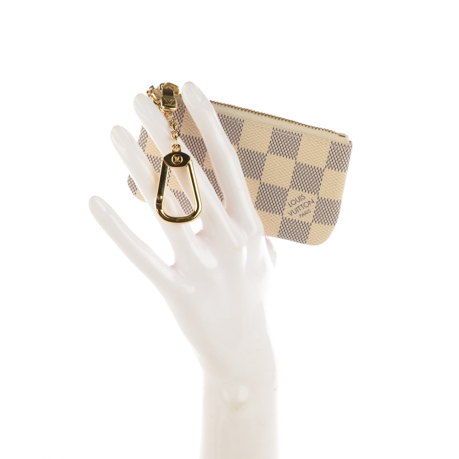 Louis Vuitton Damier Azur Key Pouch 2 of 7