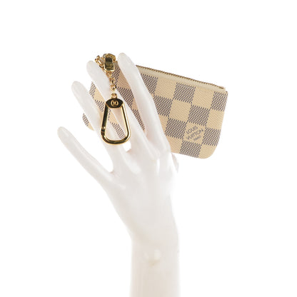 Louis Vuitton Damier Azur Key Pouch 2 of 7