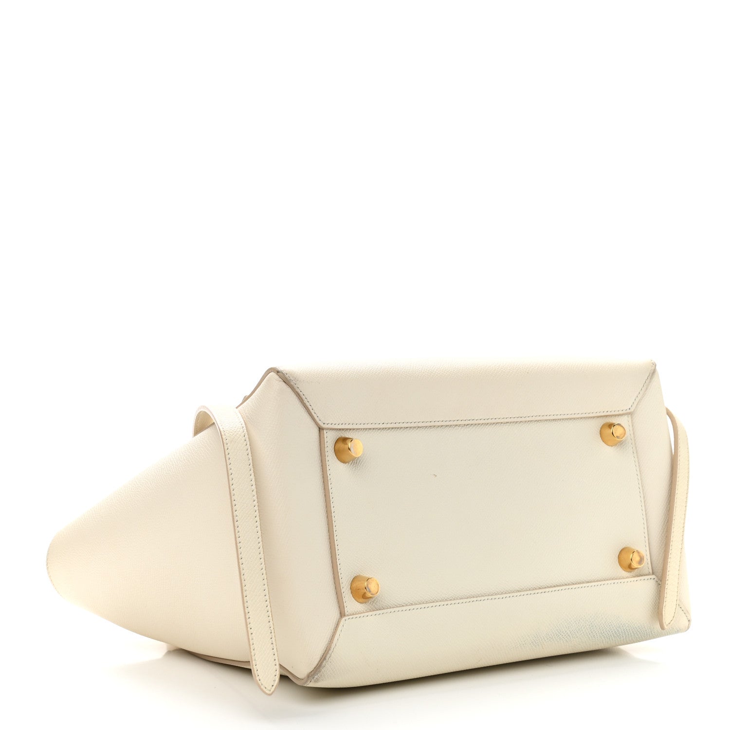 Celine Grained Calfskin Mini Belt Bag White 3 of 17