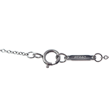 Tiffany Platinum Diamond Circlet Drop Pendant Necklace 5 of 8