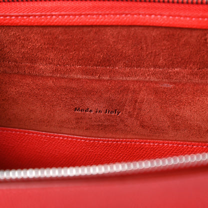 Celine Grained Calfskin Micro Belt Bag Coquelicot 8 of 9