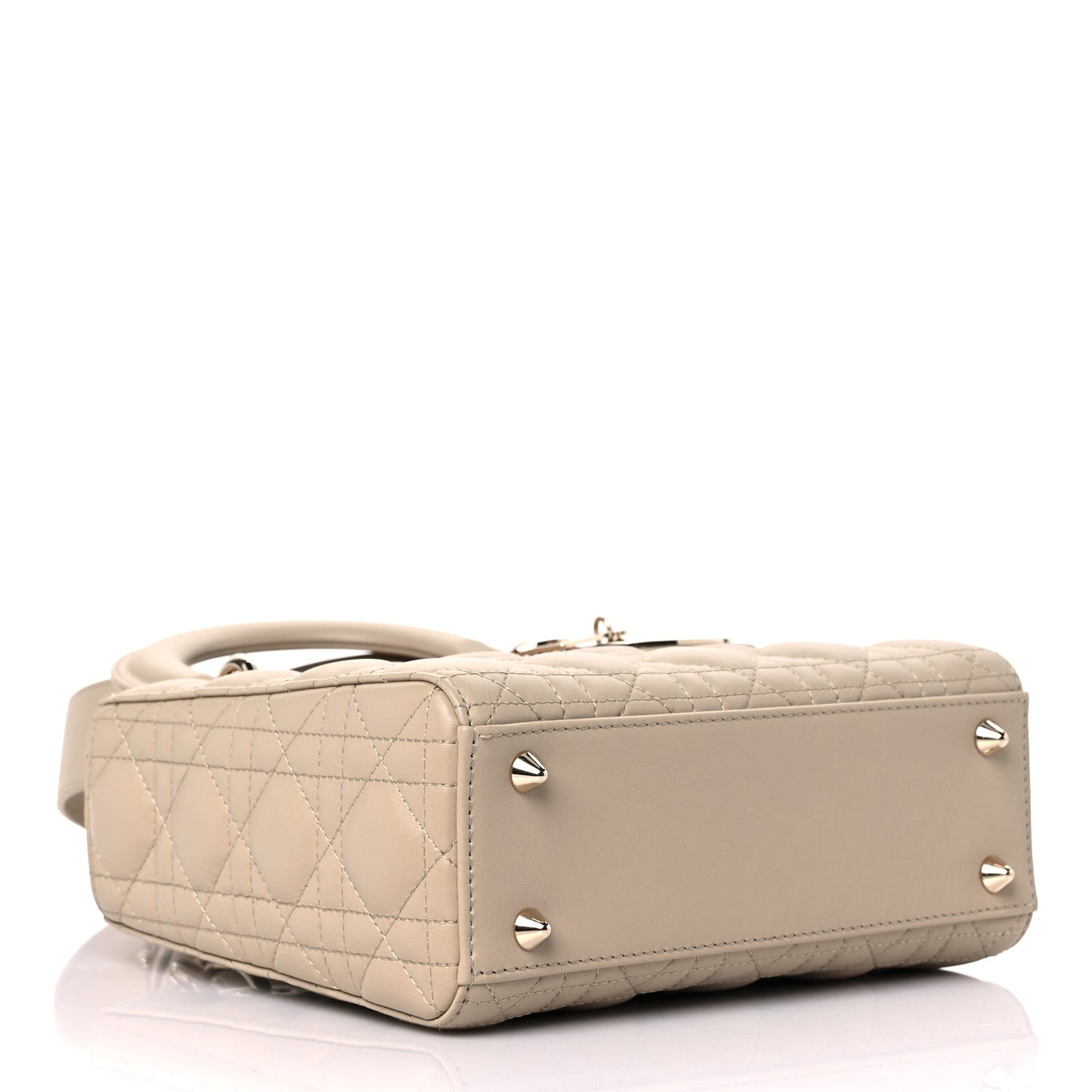 Lambskin Cannage Small My ABC Lady Dior Beige