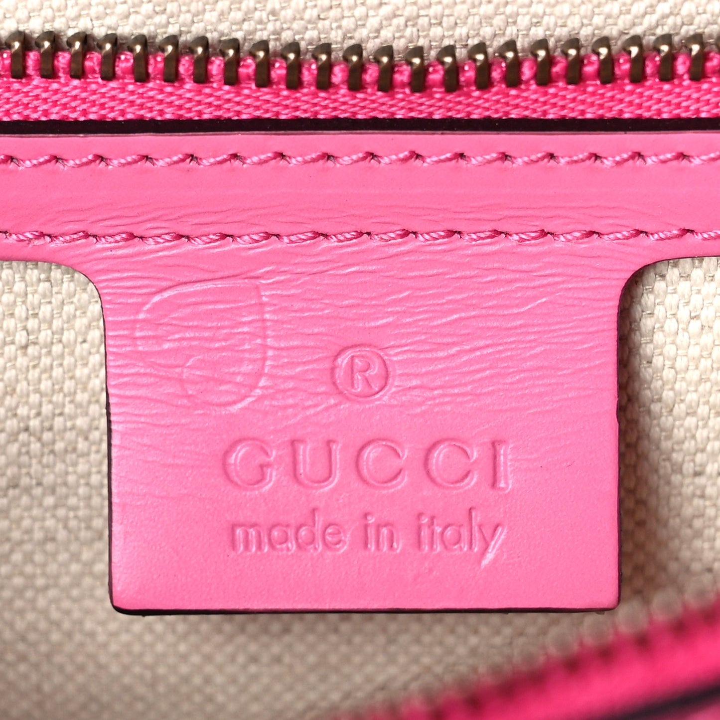 Knight Calfskin Malaga Kid Heart Medium GG Marmont Chain Handle Bag Tropical Pink Flower Hibiscus Red Multicolor
