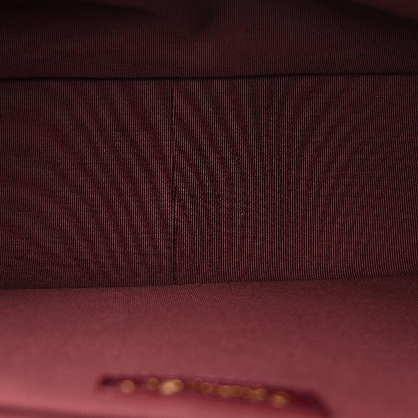 Grained Calfskin Quilted XXL Travel Flap Bag Burgundy