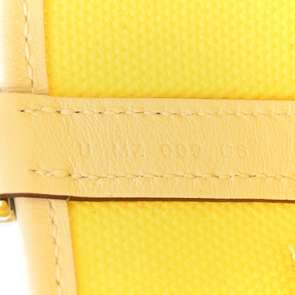 Hermes Toile Goeland Swift Cargo Picotin Lock 18 Jaune Citron Nata 7 of 10