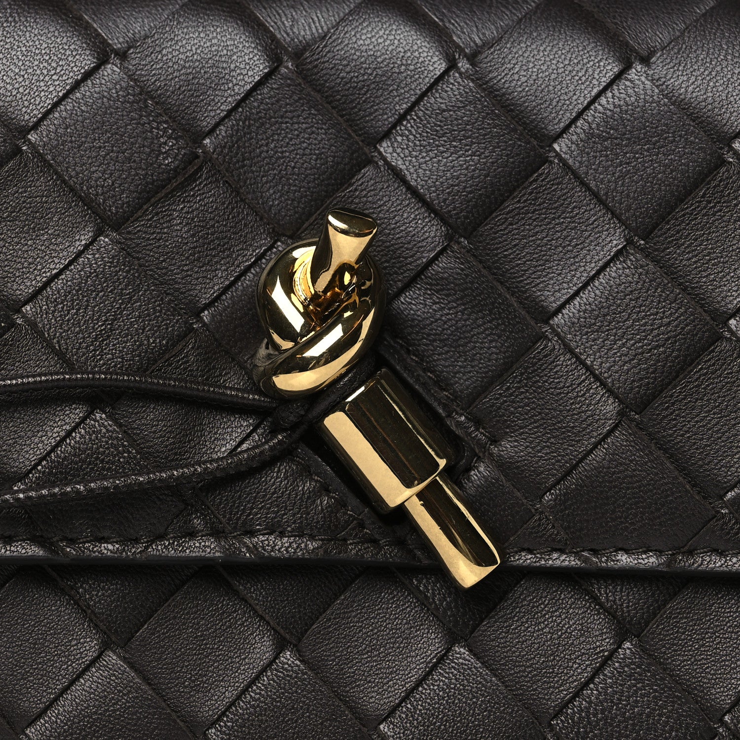 Bottega Veneta Nappa Intrecciato Long Andiamo Top Handle Clutch Fondant 8 of 11