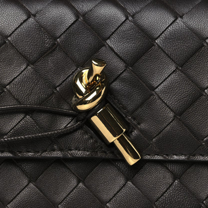Bottega Veneta Nappa Intrecciato Long Andiamo Top Handle Clutch Fondant 8 of 11