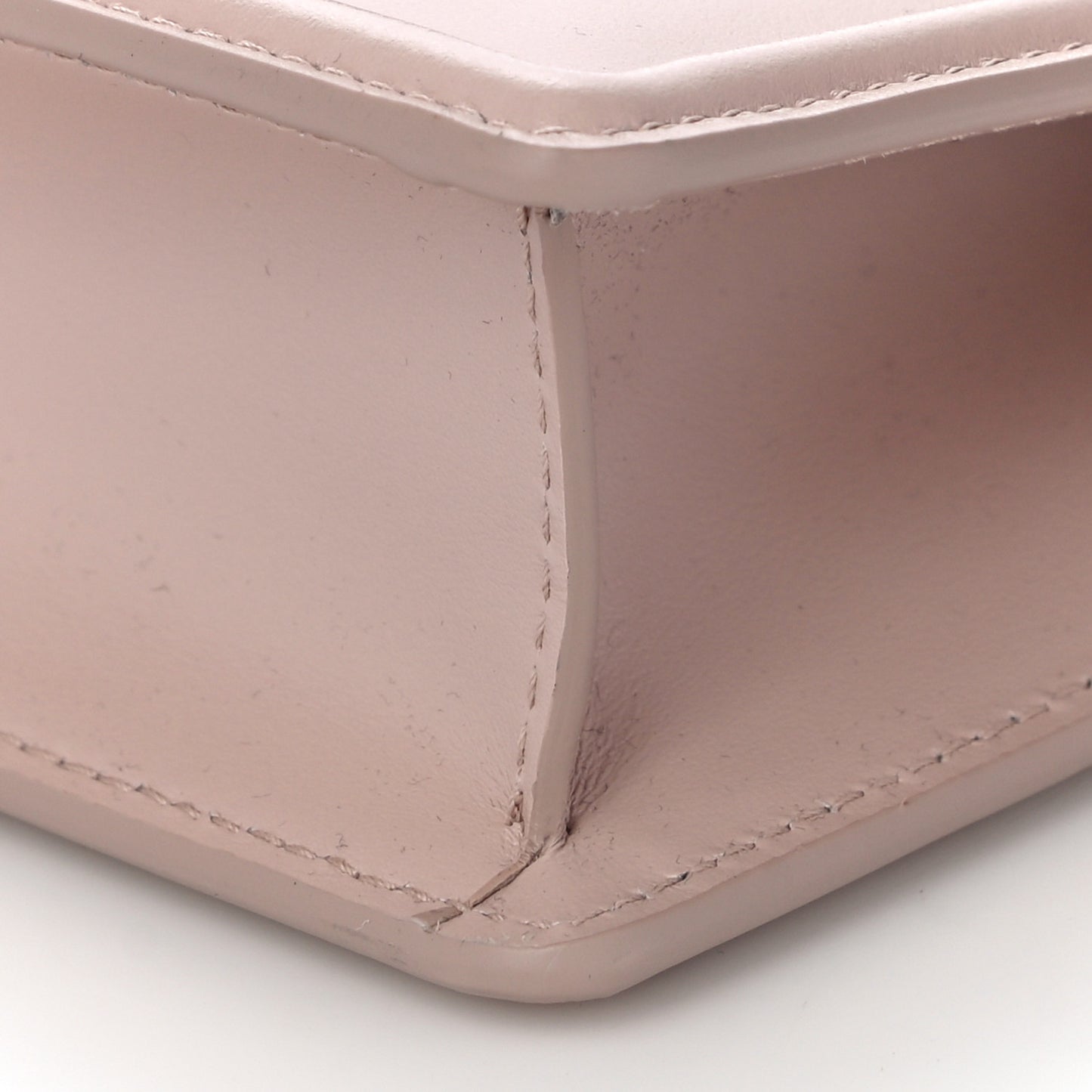 Smooth Calfskin Small Devotion Envelope Top Handle Bag Pink
