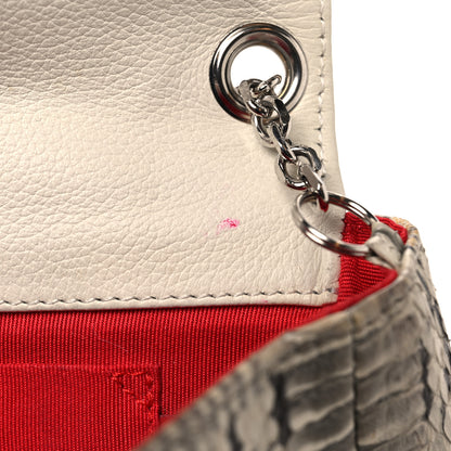 Christian Louboutin Snakeskin Artemis Spike Strap White 11 of 11
