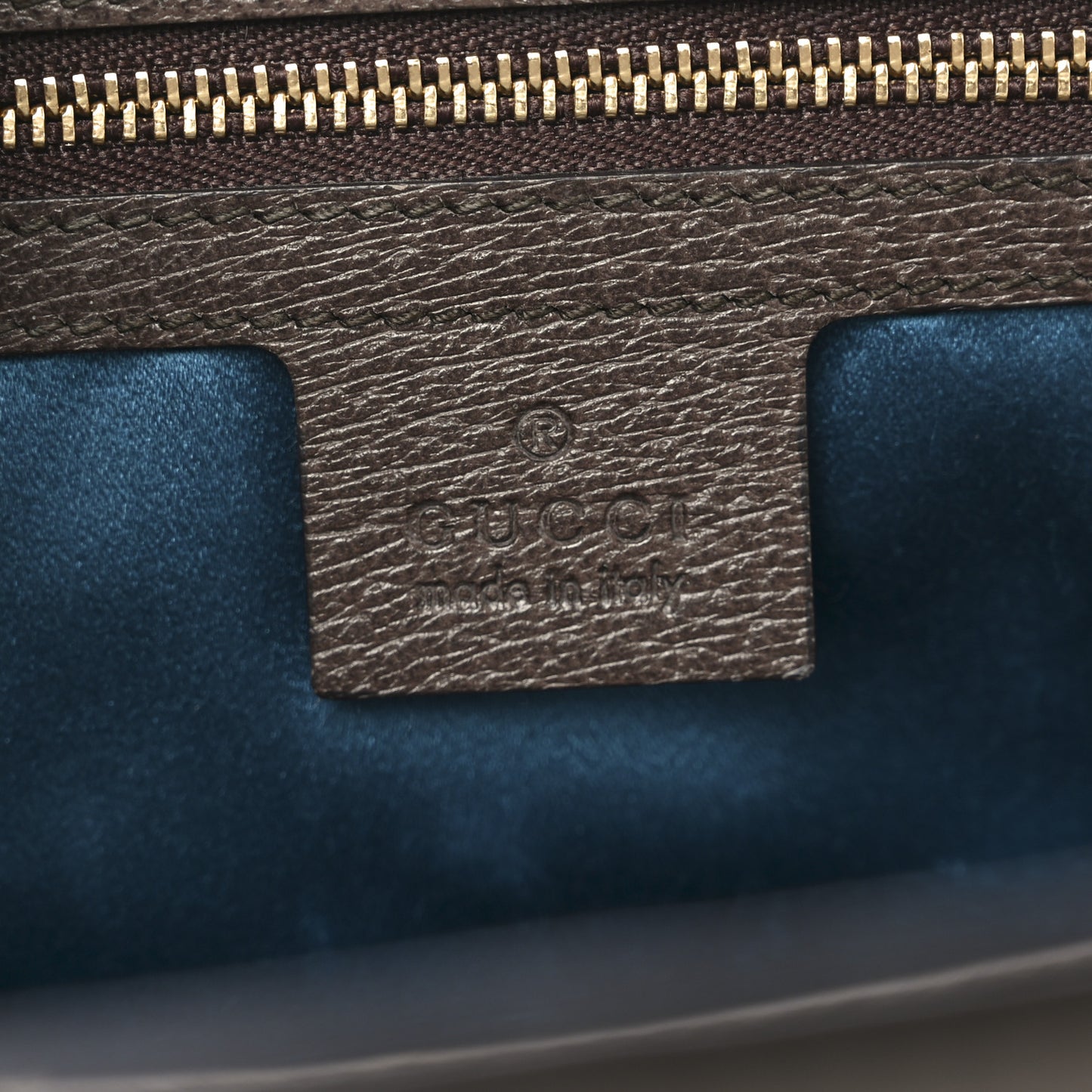 GG Supreme Monogram Web Medium Ophidia Chain Shoulder Bag Brown