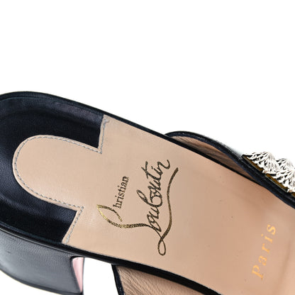 Christian Louboutin Nappa Myriadiam 55 Slide Sandals 39.5 Black 8 of 8