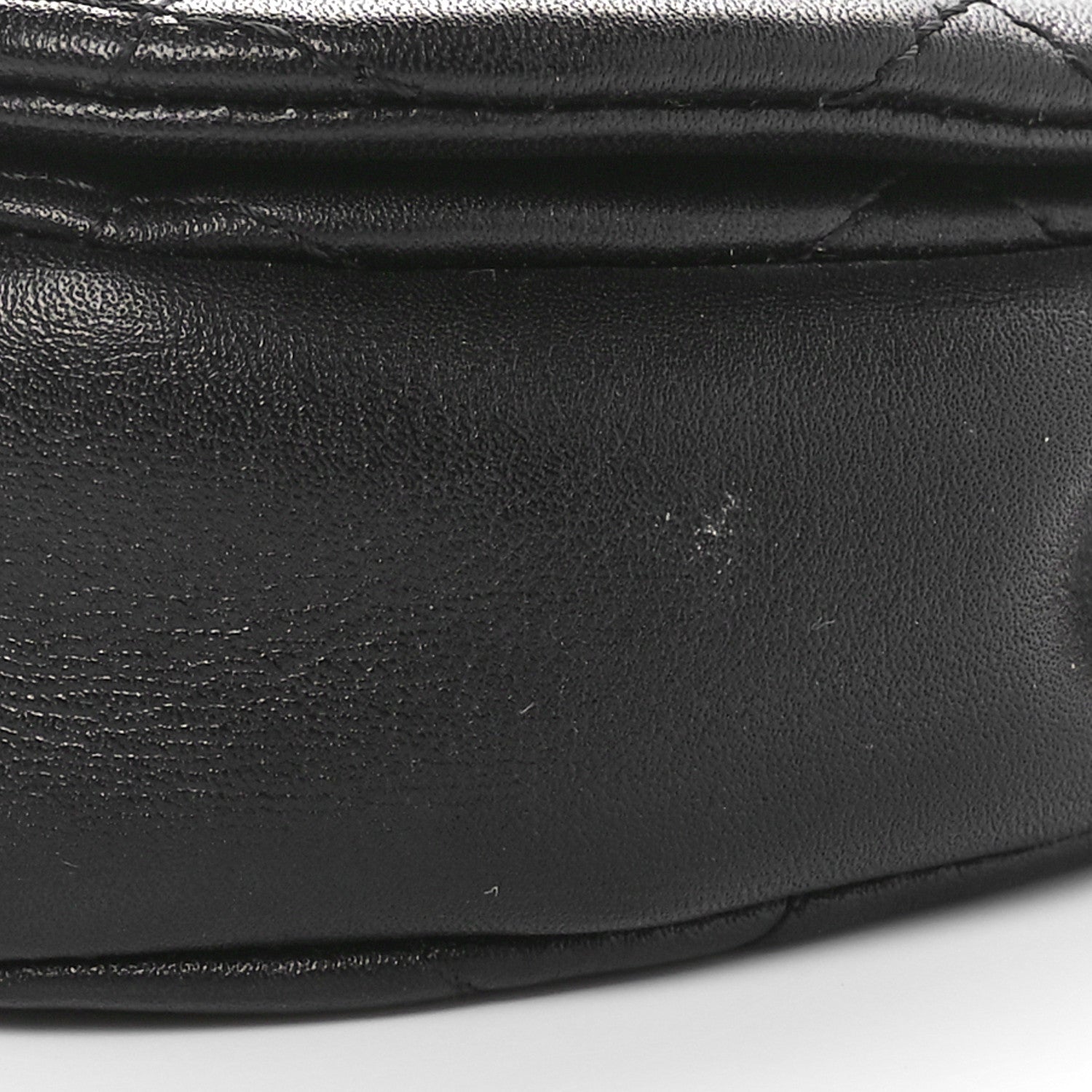 Chanel Calfskin Quilted Mini Coco Mail Clutch with Chain Black 11 of 11
