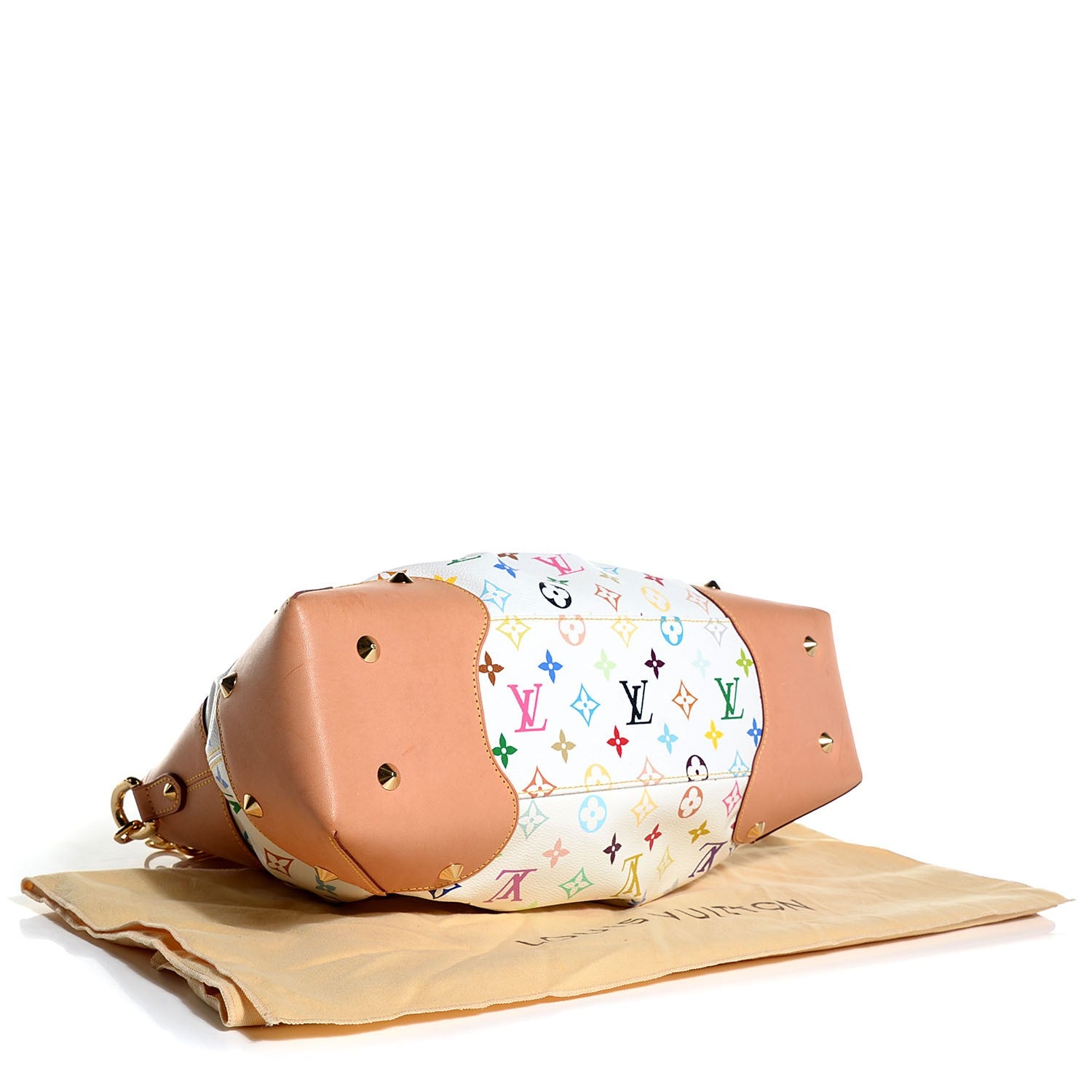 Louis Vuitton Monogram Multicolor Judy GM White 4 of 7
