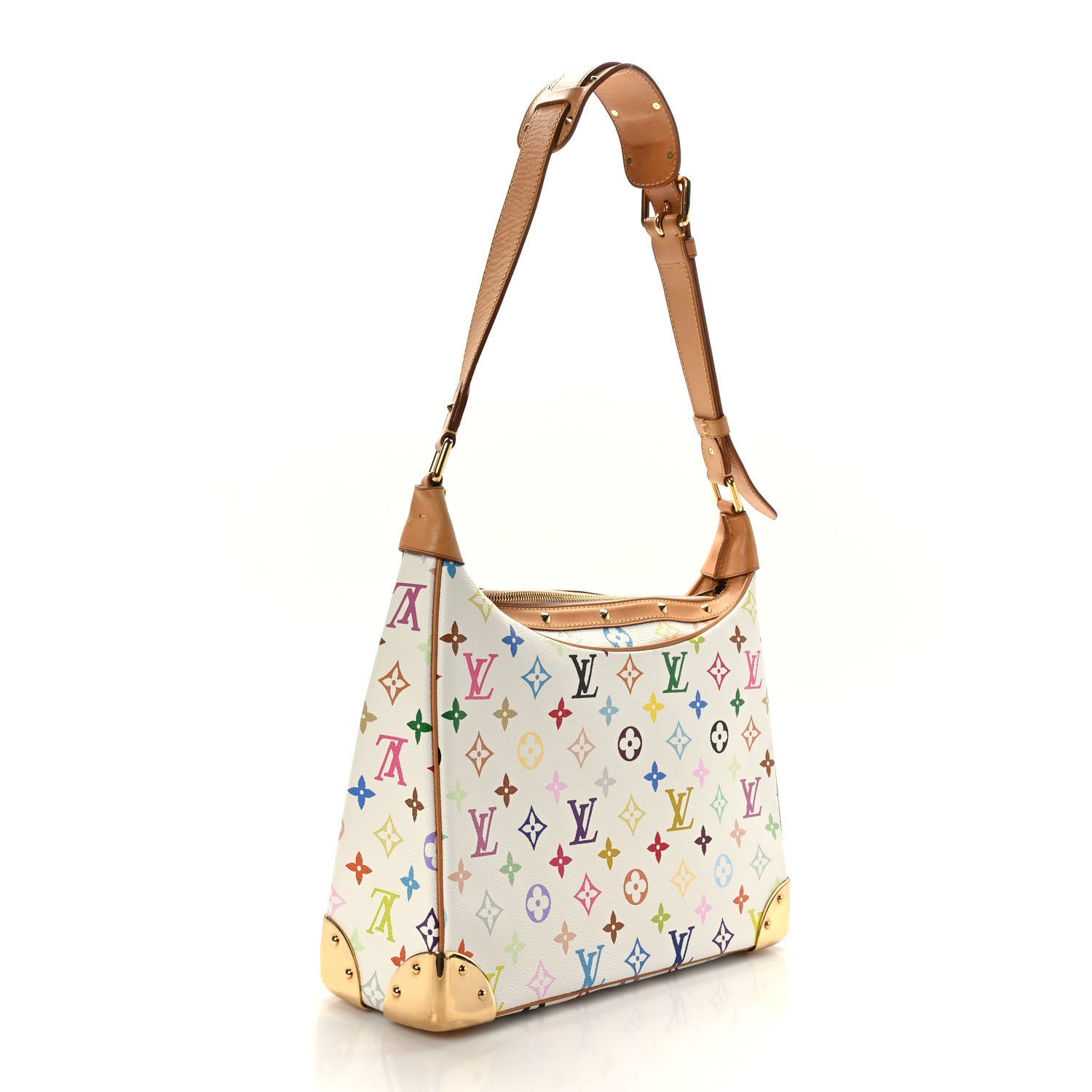 Louis Vuitton Monogram Multicolor Boulogne White 3 of 8