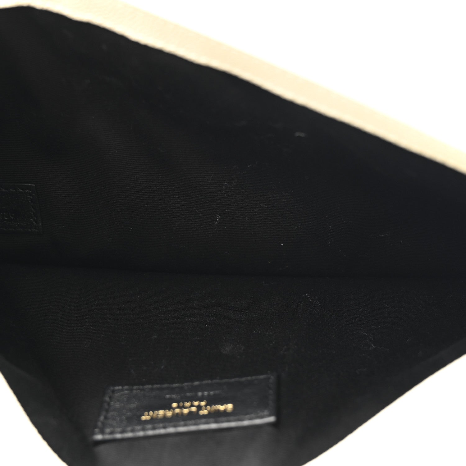 Saint Laurent Grain De Poudre Uptown Pouch Crema Soft 5 of 10