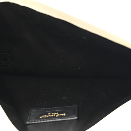 Saint Laurent Grain De Poudre Uptown Pouch Crema Soft 5 of 10
