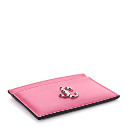 Jimmy Choo Smooth Calfskin Umika Card Holder Bubble 4 of 9