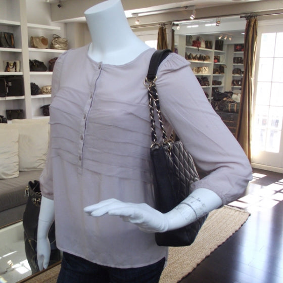 Caviar Petit Shopping Tote PST Black