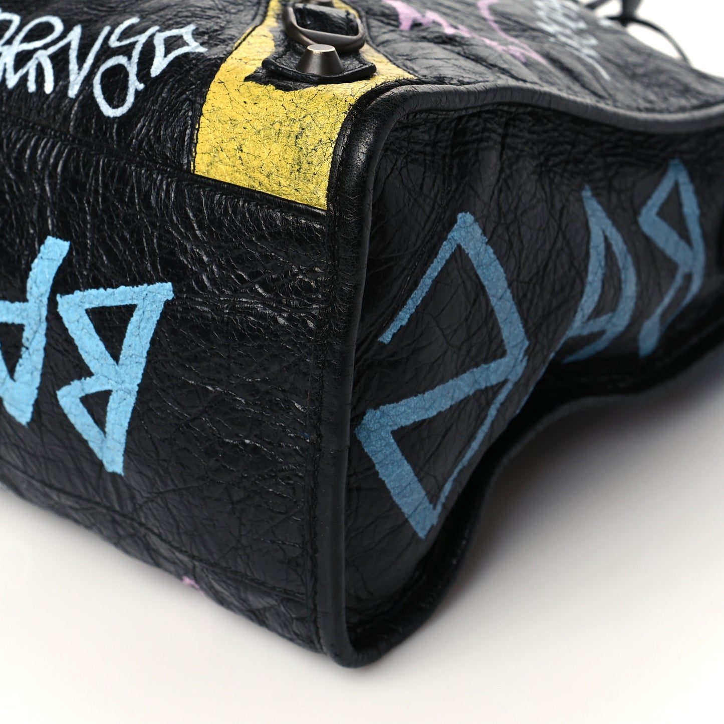 Agneau Graffiti All Over Classic Hardware City Black Multicolor