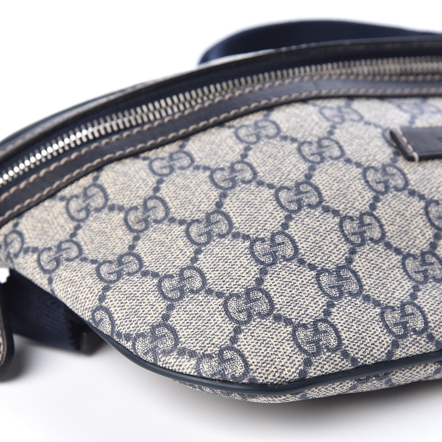 GG Plus Monogram Belt Bag Navy