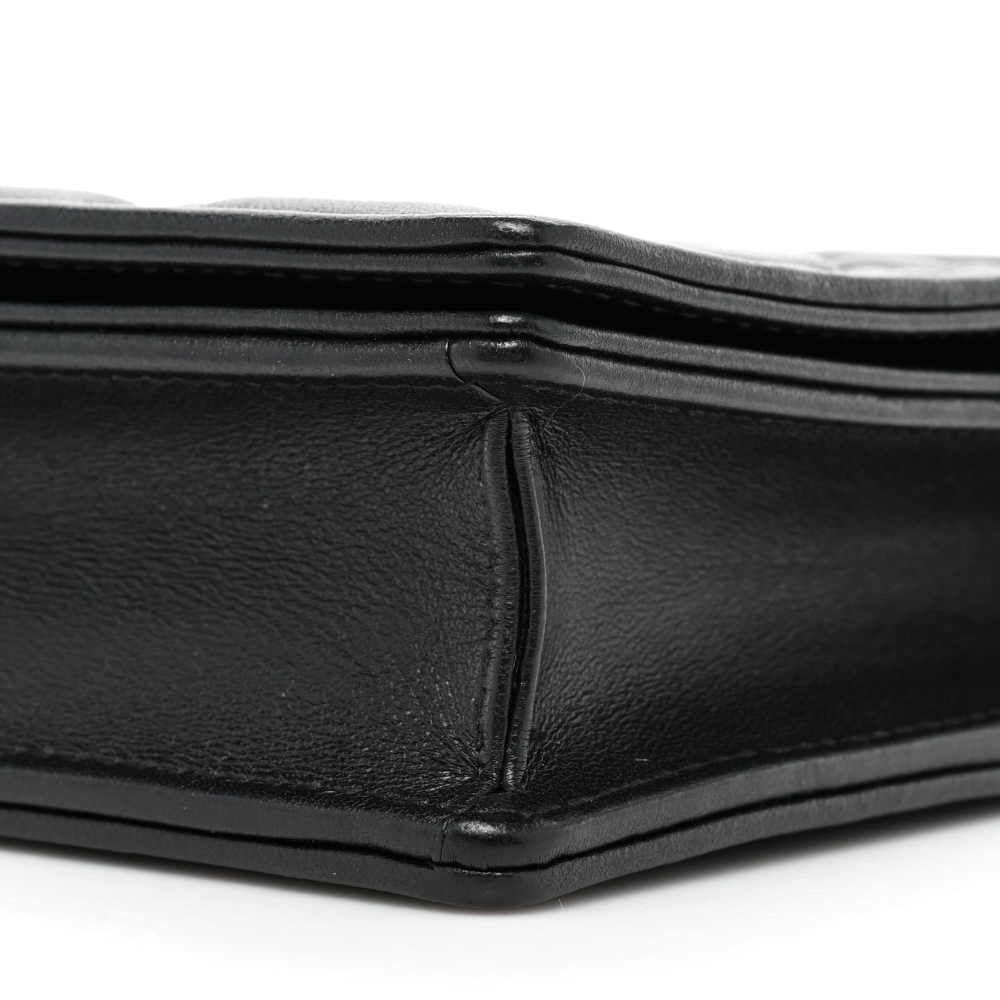 Lambskin Cannage Lady Dior Pouch Black