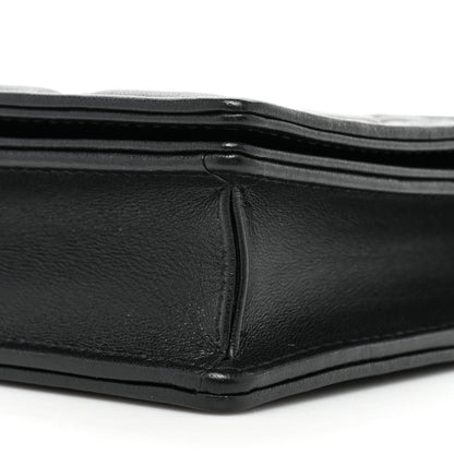 Christian Dior Lambskin Cannage Lady Dior Pouch Black 10 of 11